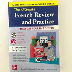 The Ultimate French Review and Practice book premium fourth edition